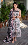 Meraki by Asifa & Nabeel Embroidered Lawn Unstitched 3Pc Suit MK-02 Gul