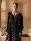 Nureh Mukeshkari Embroidered Chiffon Unstitched 3Pc Suit MK-05