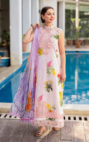 Meraki by Asifa & Nabeel Embroidered Lawn Unstitched 3Pc Suit MK-05 Bulbul