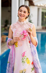Meraki by Asifa & Nabeel Embroidered Lawn Unstitched 3Pc Suit MK-05 Bulbul