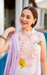 Meraki by Asifa & Nabeel Embroidered Lawn Unstitched 3Pc Suit MK-05 Bulbul