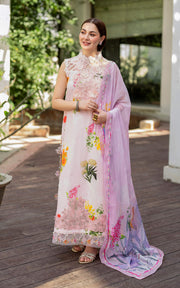Meraki by Asifa & Nabeel Embroidered Lawn Unstitched 3Pc Suit MK-05 Bulbul