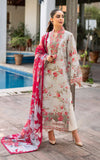 Meraki by Asifa & Nabeel Embroidered Lawn Unstitched 3Pc Suit MK-08 Chambeli
