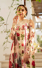 Meraki by Asifa & Nabeel Embroidered Lawn Unstitched 3Pc Suit MK-09 Gulabo