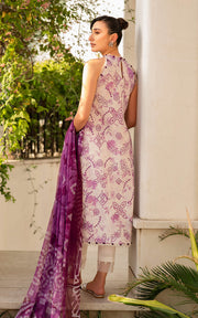 Meraki by Asifa & Nabeel Embroidered Lawn Unstitched 3Pc Suit MK-10 Reshmi