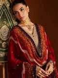 Nureh Mukeshkari Embroidered Mukesh Chiffon Unstitched 3Pc Suit MK-22