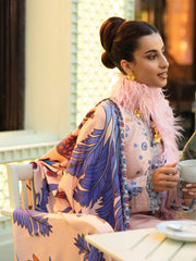 MUSHQ Broadway Unstitched Embroidered Karandi 3Pc Suit MNM-01