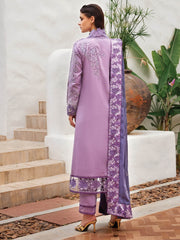 MUSHQ Moroccan Dream Unstitched Embroidered Sateen 3Pc Suit MNW-01