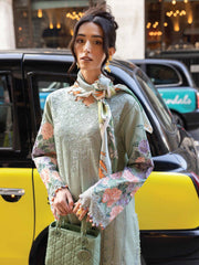 MUSHQ Broadway Unstitched Embroidered Khaddar 3Pc Suit MNM-03