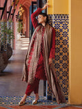MUSHQ Moroccan Dream Unstitched Embroidered Sateen 3Pc Suit MNW-04