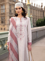 MUSHQ Broadway Unstitched Embroidered Karandi 3Pc Suit MNM-04