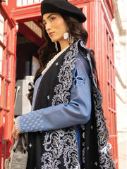 MUSHQ Broadway Unstitched Embroidered Khaddar 3Pc Suit MNM-05
