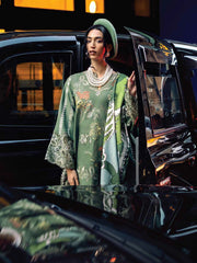 MUSHQ Broadway Unstitched Embroidered Khaddar 3Pc Suit MNM-08