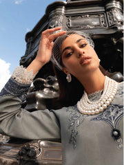 MUSHQ Broadway Unstitched Embroidered Karandi 3Pc Suit MNM-09