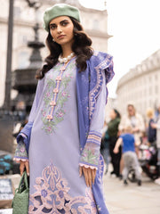 MUSHQ Broadway Unstitched Embroidered Karandi 3Pc Suit MNM-12