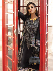 MUSHQ Broadway Unstitched Embroidered Khaddar 3Pc Suit MNM-14