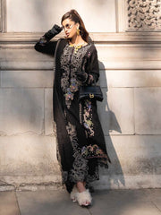 MUSHQ Broadway Unstitched Embroidered Khaddar 3Pc Suit MNM-14