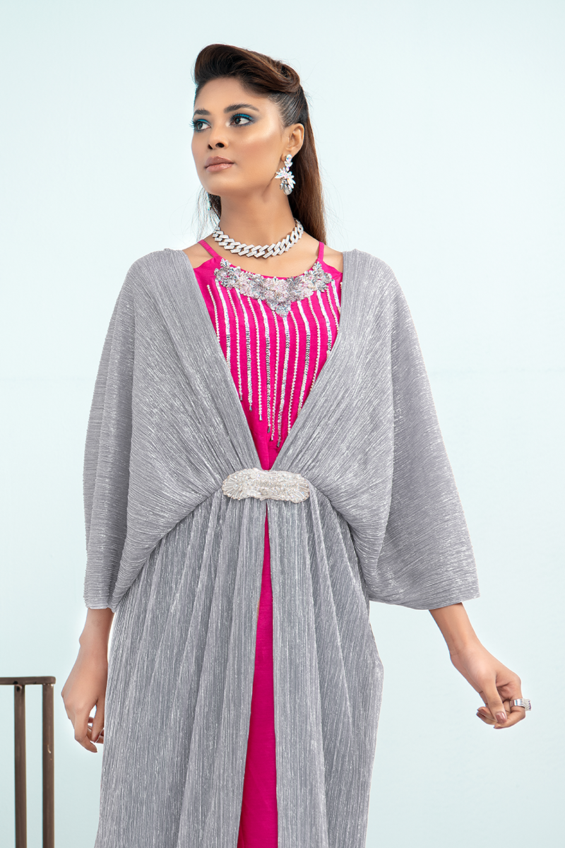 Maria Osama Khan Luxury Pret Signature - FUCHSIA