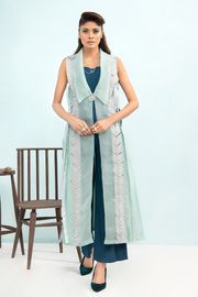 Maria Osama Khan Luxury Pret Signature - PERIWINKLE
