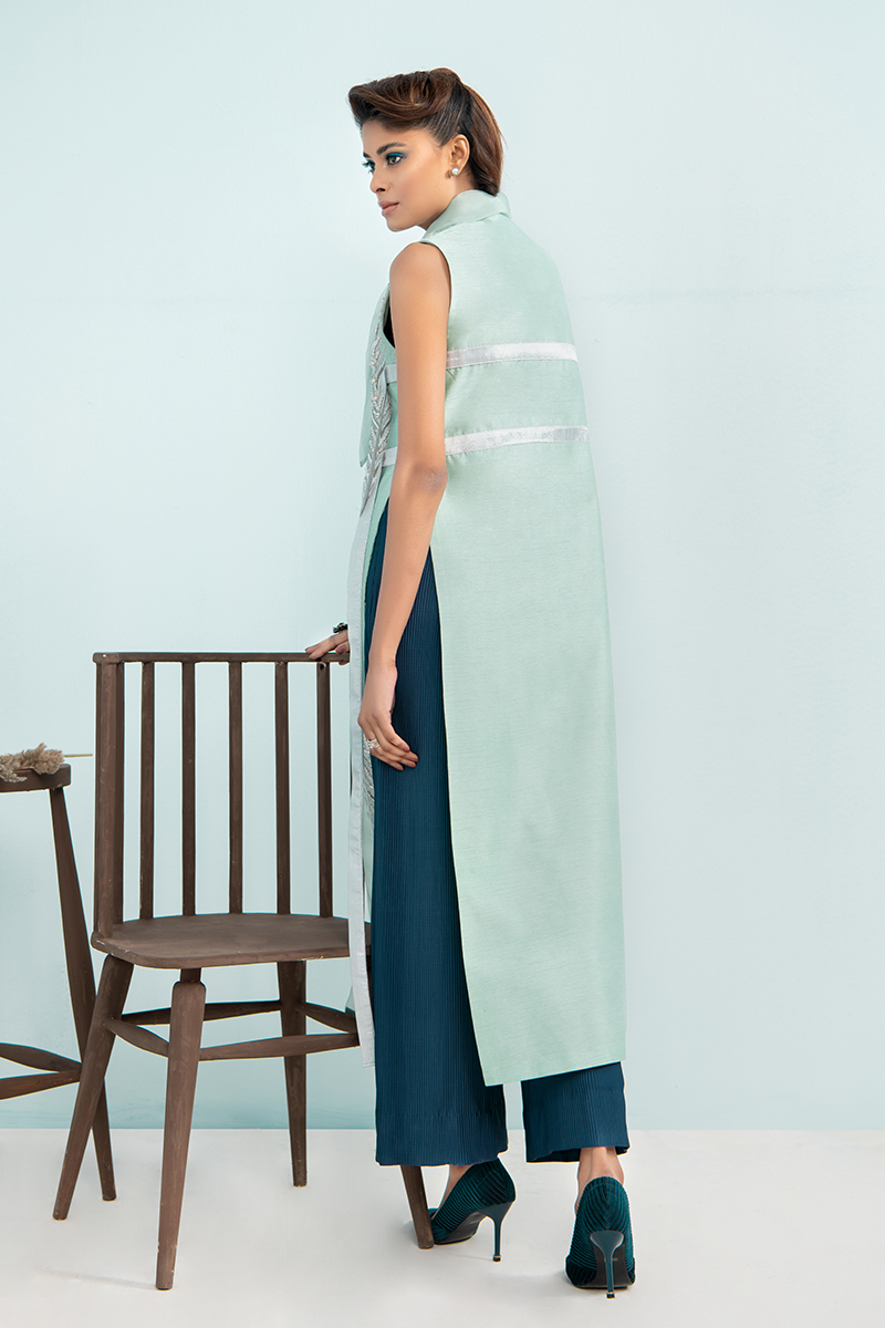 Maria Osama Khan Luxury Pret Signature - PERIWINKLE