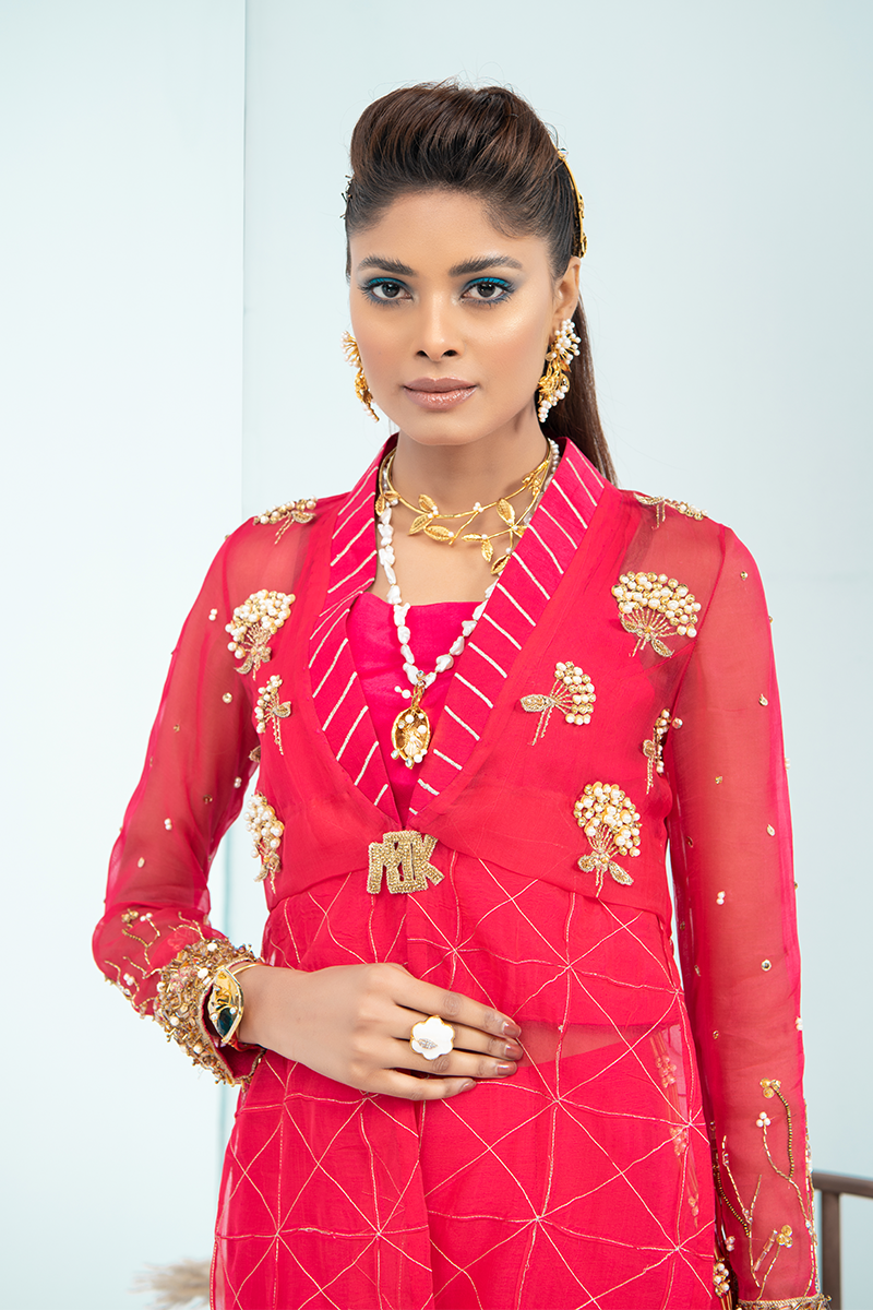 Maria Osama Khan Luxury Pret Signature - PEONY