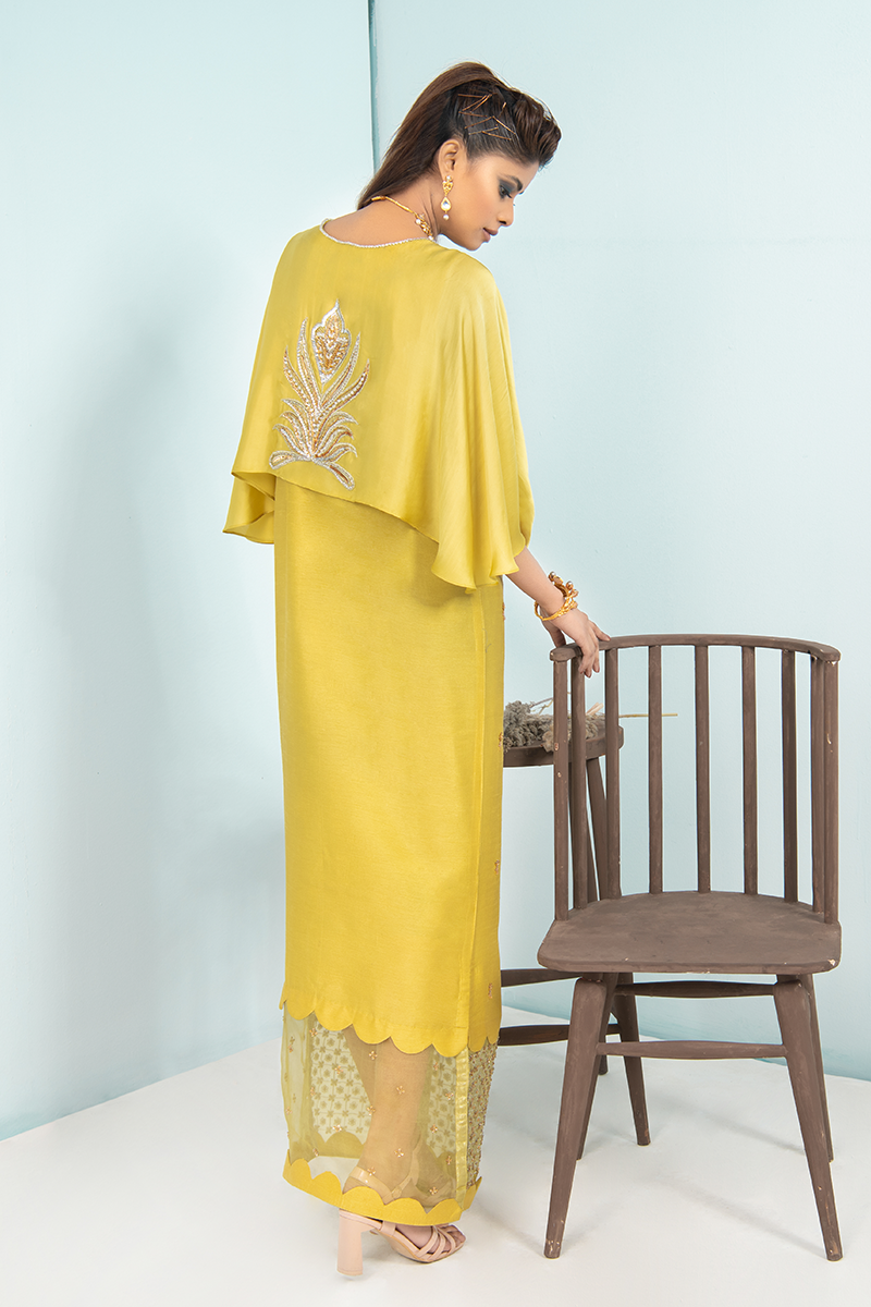 Maria Osama Khan Luxury Pret Signature - DAFFODIL