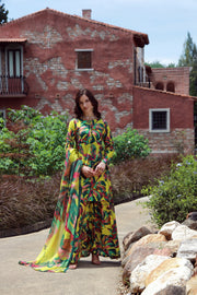 Feathers Premium Printed Lawn Unstitched 3Pc Suit MONEL-FT543