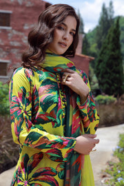 Feathers Premium Printed Lawn Unstitched 3Pc Suit MONEL-FT543