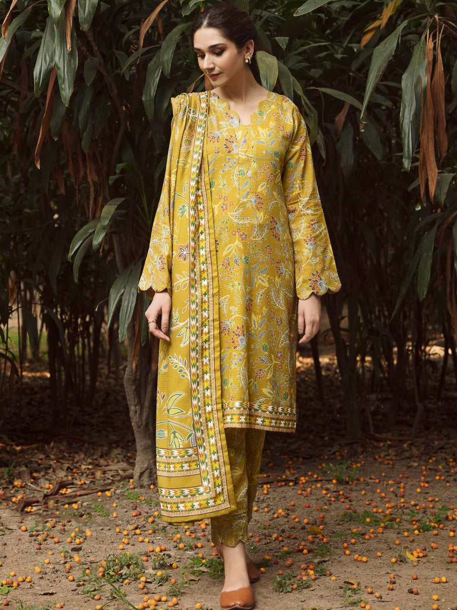 Rang by Motifz Digital Printed Khaddar Unstitched 3Pc Suit 4349-MOONSTONE