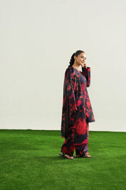 Feathers Dosti Digital Printed Khaddar Unstitched 3Pc Suit MORNEX-FT581