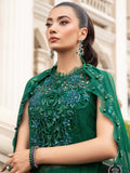 Maria.B Unstitched Chiffon Embroidered Suit MPC-23-108 Emerald Green