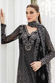 Maria.B Unstitched Embroidered Luxury Chiffon 3Pc Suit MPC-24-101