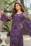 Maria.B Unstitched Embroidered Luxury Chiffon 3Pc Suit MPC-24-102