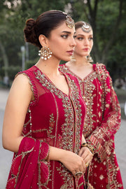 Maria.B Unstitched Embroidered Luxury Chiffon 3Pc Suit MPC-24-107