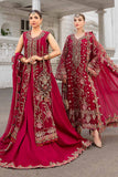 Maria.B Unstitched Embroidered Luxury Chiffon 3Pc Suit MPC-24-107