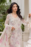 Maria B Embroidered Luxury Chiffon Unstitched 3Pc Suit MPC-25-101