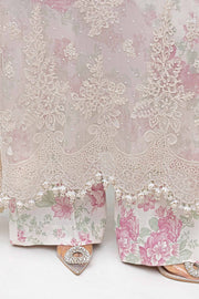 Maria B Embroidered Luxury Chiffon Unstitched 3Pc Suit MPC-25-101