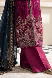 Maria B Embroidered Luxury Chiffon Unstitched 3Pc Suit MPC-25-102