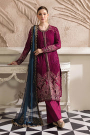 Maria B Embroidered Luxury Chiffon Unstitched 3Pc Suit MPC-25-102