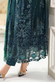 Maria B Embroidered Luxury Chiffon Unstitched 3Pc Suit MPC-25-106