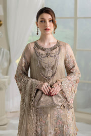 Maria B Embroidered Luxury Chiffon Unstitched 3Pc Suit MPC-25-107
