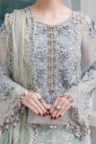 Maria B Embroidered Luxury Chiffon Unstitched 3Pc Suit MPC-25-108