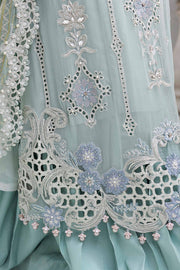Maria B Embroidered Luxury Chiffon Unstitched 3Pc Suit MPC-25-108