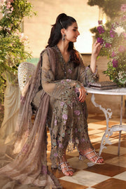 Maria B Embroidered Luxury Chiffon Unstitched 3Pc Suit MPC-26-102