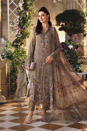 Maria B Embroidered Luxury Chiffon Unstitched 3Pc Suit MPC-26-102