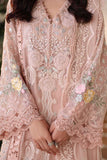Maria B Embroidered Luxury Chiffon Unstitched 3Pc Suit MPC-26-104