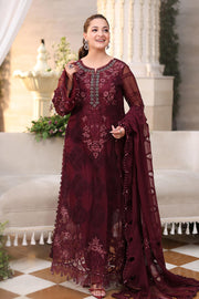 Maria B Embroidered Luxury Chiffon Unstitched 3Pc Suit MPC-26-108