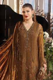 Maria.B Embroidered Luxury Chiffon Unstitched 3Pc Suit MPC-26-205