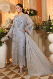 Maria.B Embroidered Luxury Chiffon Unstitched 3Pc Suit MPC-26-206