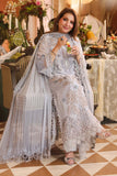 Maria.B Embroidered Luxury Chiffon Unstitched 3Pc Suit MPC-26-206